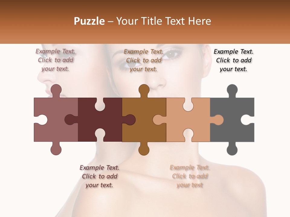 Looking Health Isolated PowerPoint Template