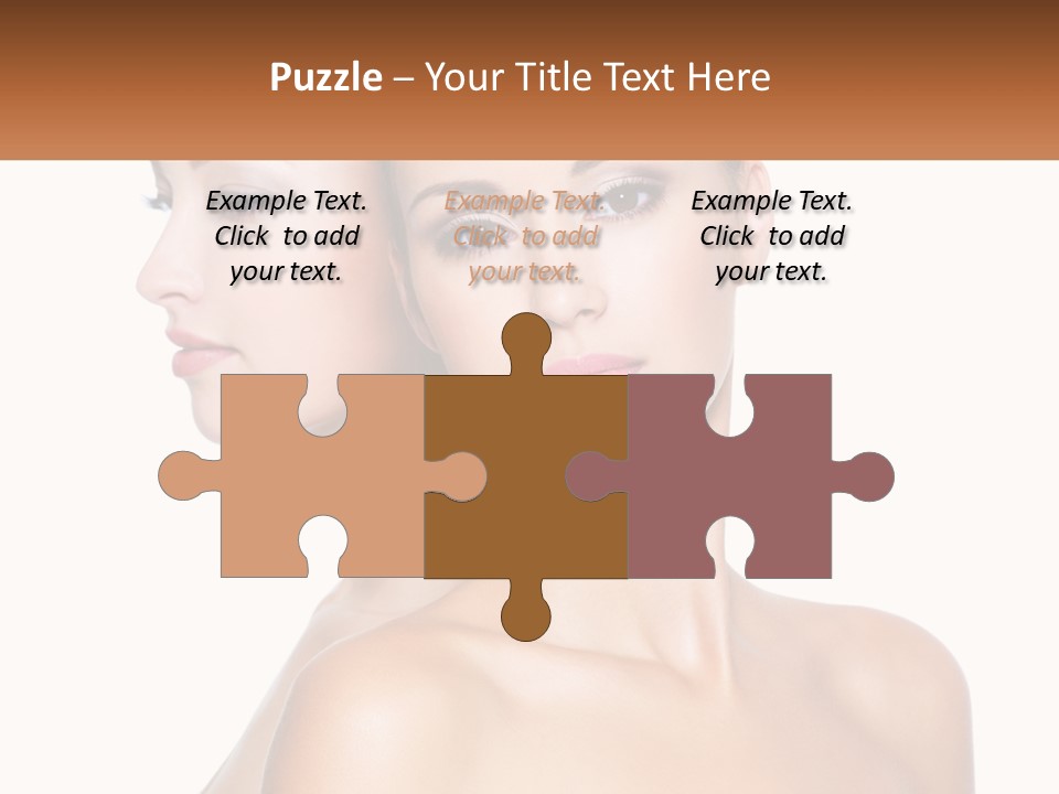 Looking Health Isolated PowerPoint Template