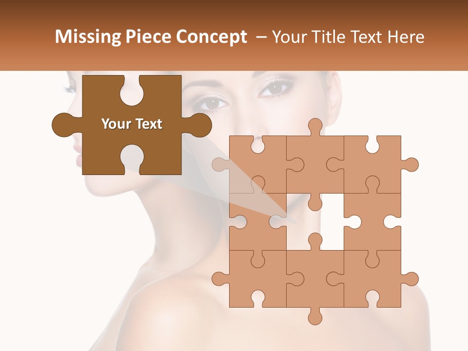 Looking Health Isolated PowerPoint Template