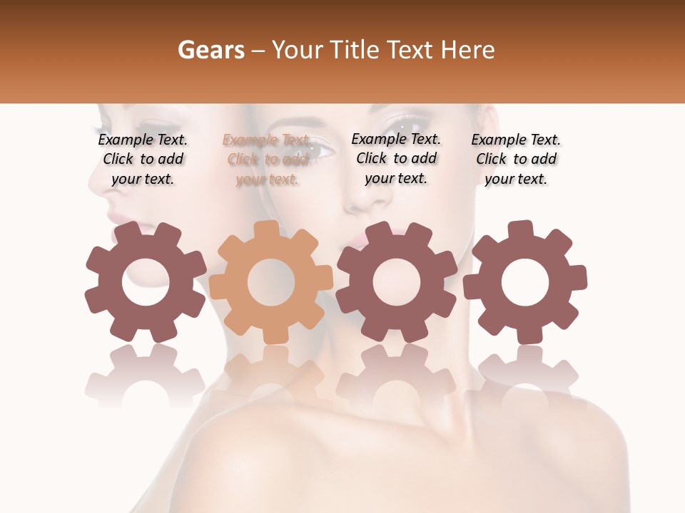 Looking Health Isolated PowerPoint Template