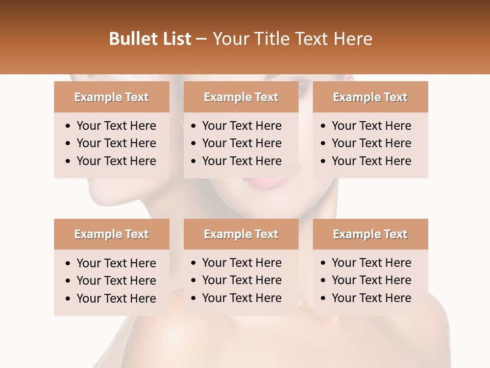 Looking Health Isolated PowerPoint Template