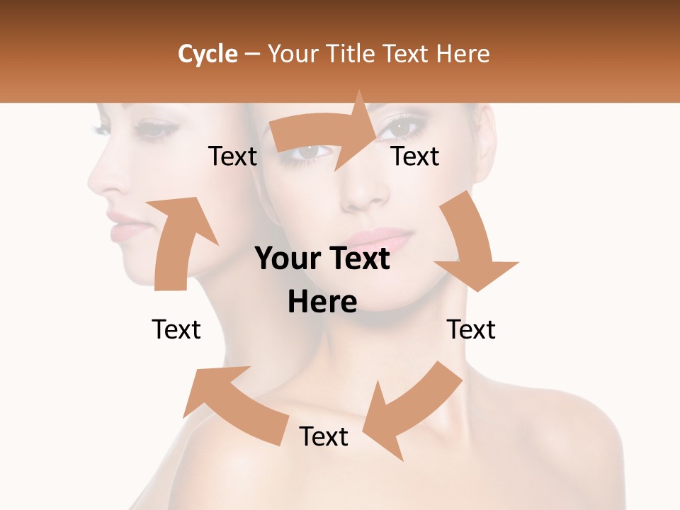 Looking Health Isolated PowerPoint Template