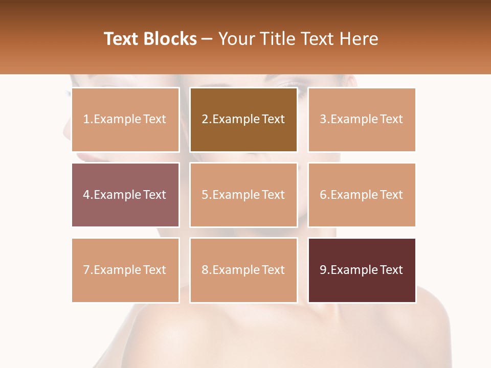 Looking Health Isolated PowerPoint Template