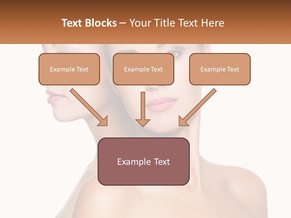 Looking Health Isolated PowerPoint Template