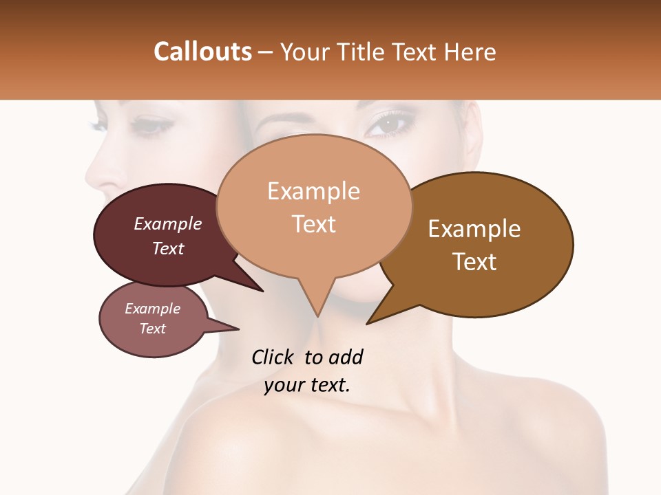 Looking Health Isolated PowerPoint Template