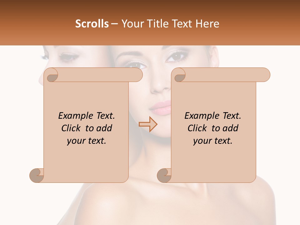 Looking Health Isolated PowerPoint Template