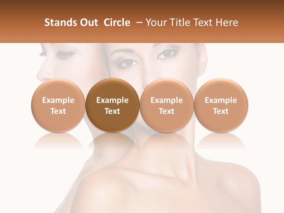 Looking Health Isolated PowerPoint Template