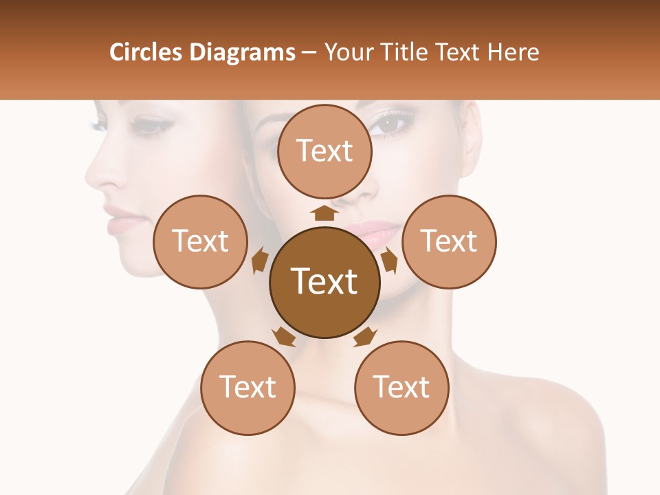 Looking Health Isolated PowerPoint Template