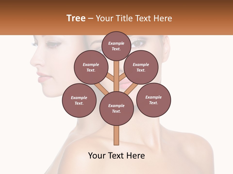 Looking Health Isolated PowerPoint Template