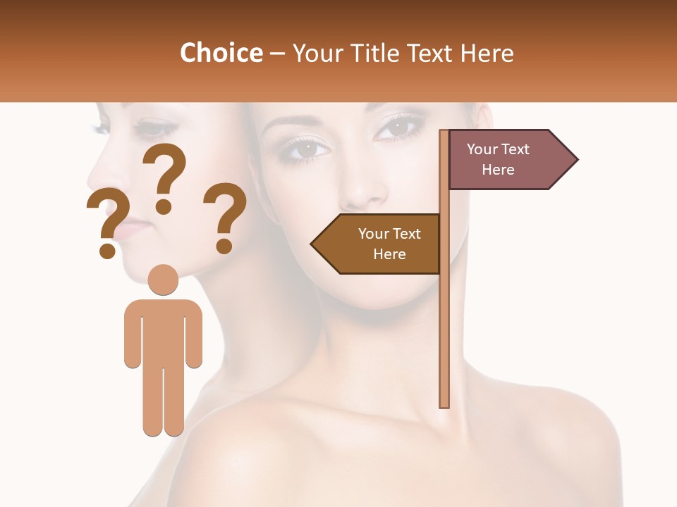 Looking Health Isolated PowerPoint Template