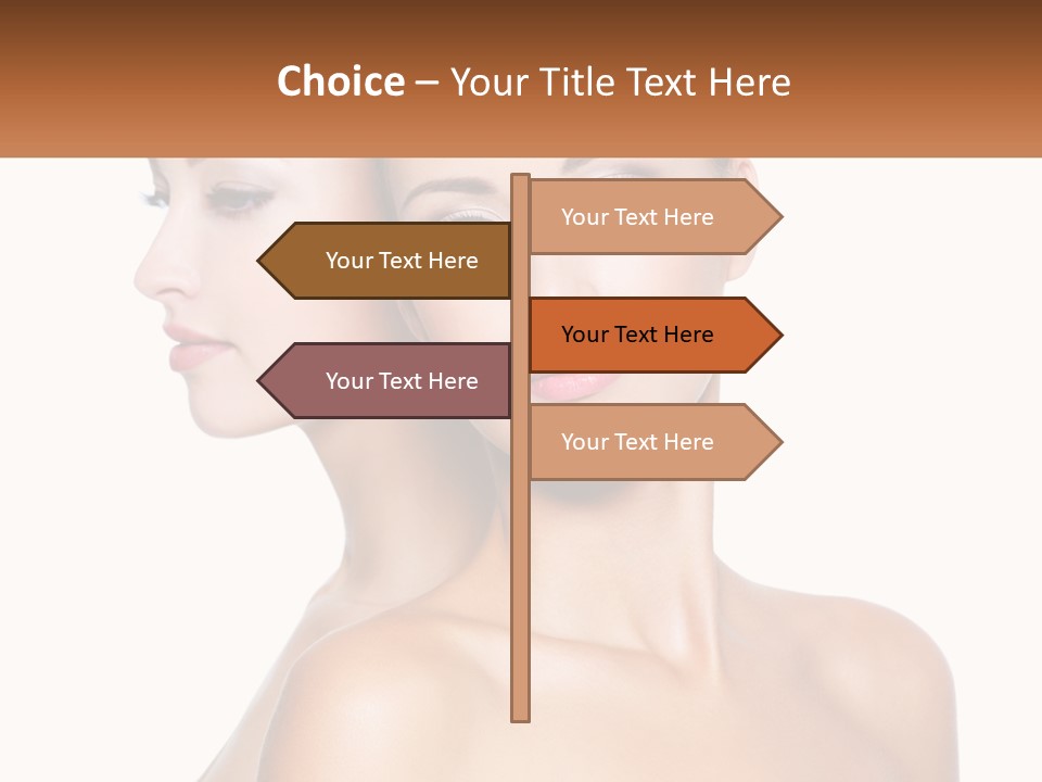 Looking Health Isolated PowerPoint Template