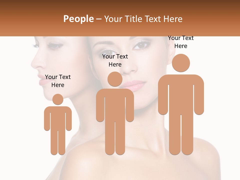 Looking Health Isolated PowerPoint Template