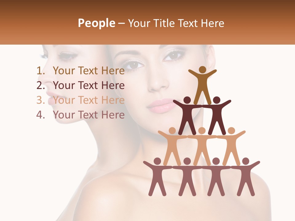 Looking Health Isolated PowerPoint Template