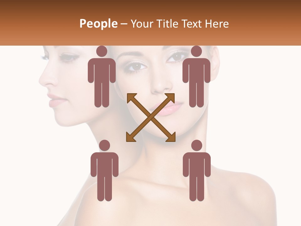 Looking Health Isolated PowerPoint Template