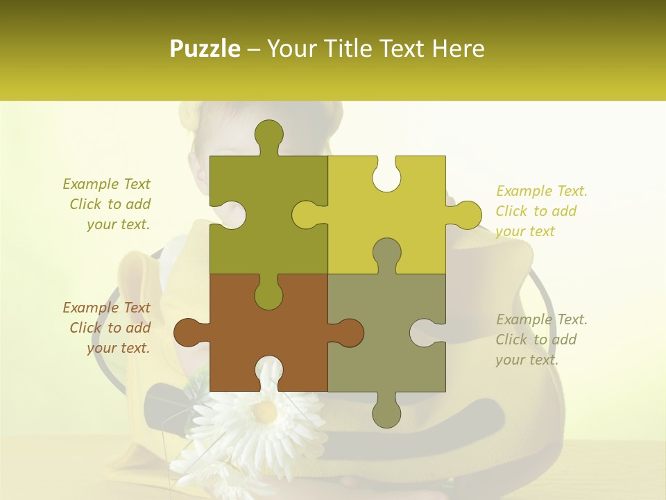 Happy Cheerful Childhood PowerPoint Template