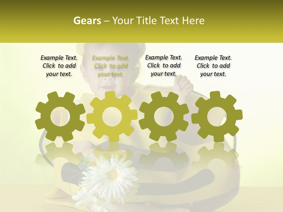 Happy Cheerful Childhood PowerPoint Template