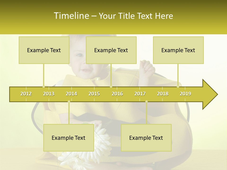 Happy Cheerful Childhood PowerPoint Template