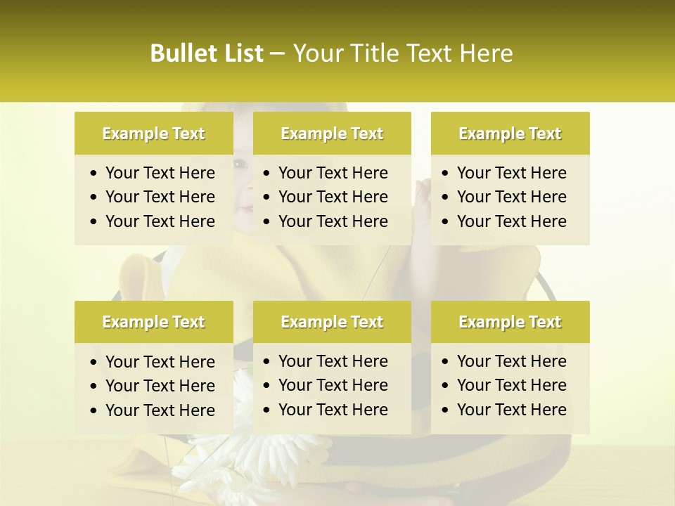 Happy Cheerful Childhood PowerPoint Template