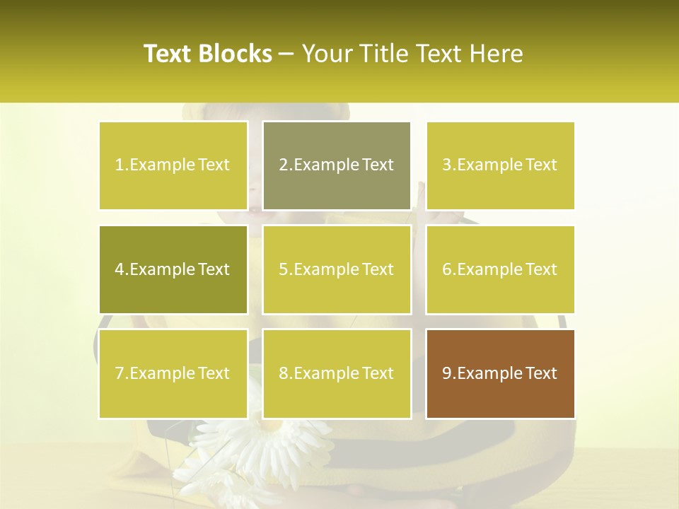 Happy Cheerful Childhood PowerPoint Template