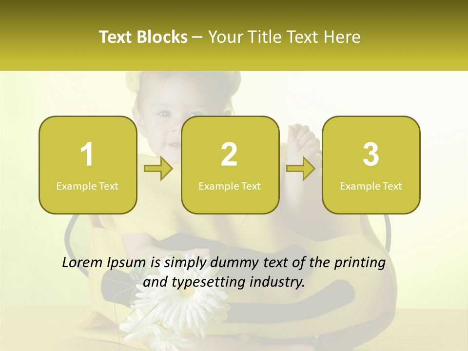 Happy Cheerful Childhood PowerPoint Template