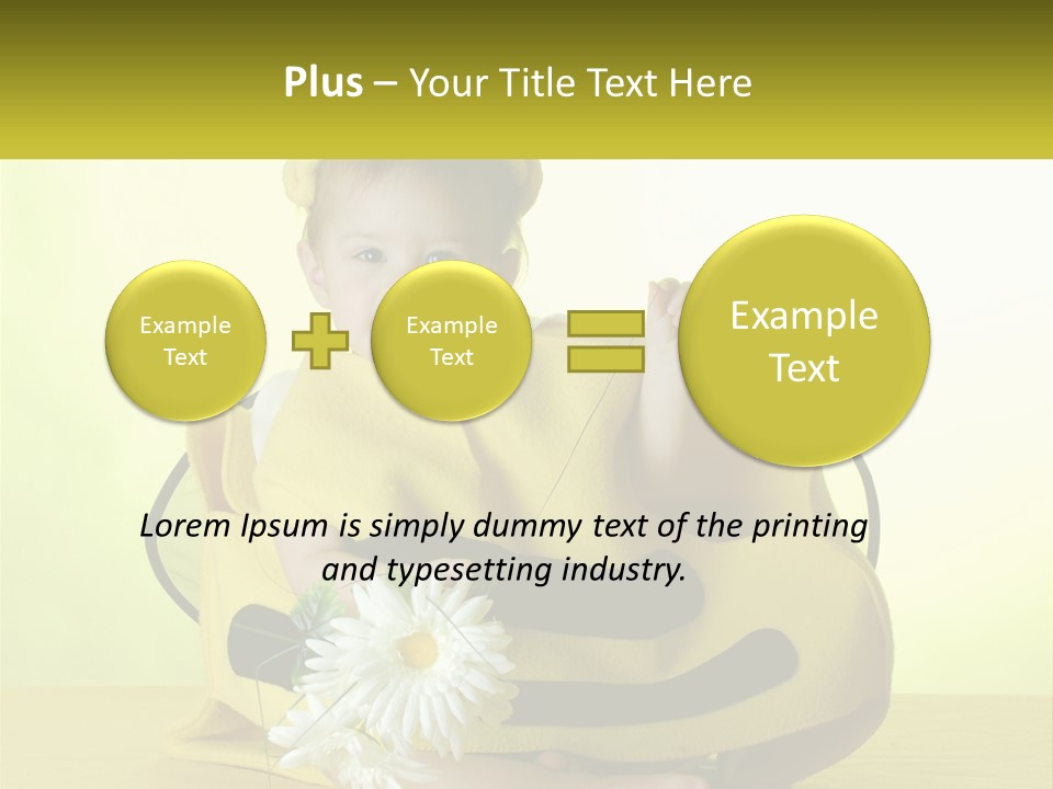 Happy Cheerful Childhood PowerPoint Template