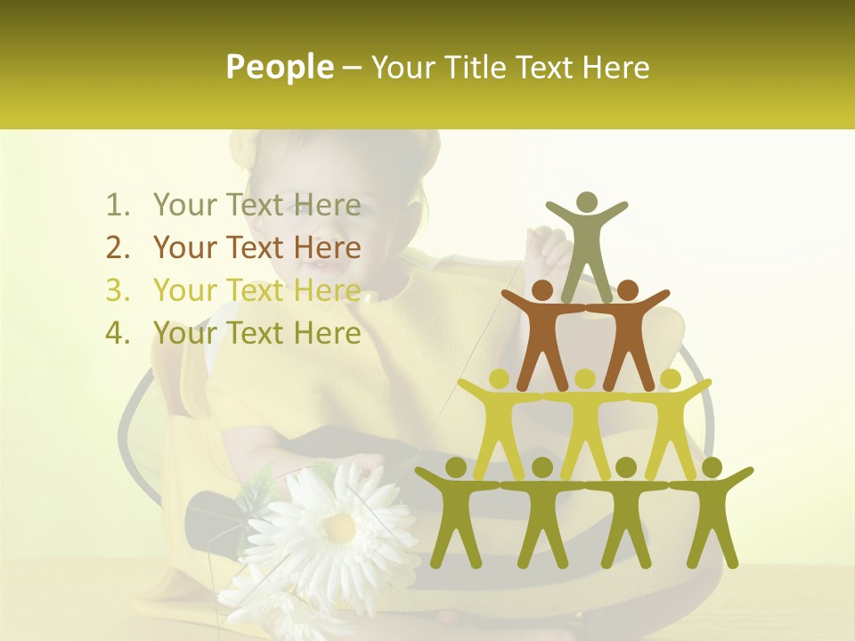 Happy Cheerful Childhood PowerPoint Template