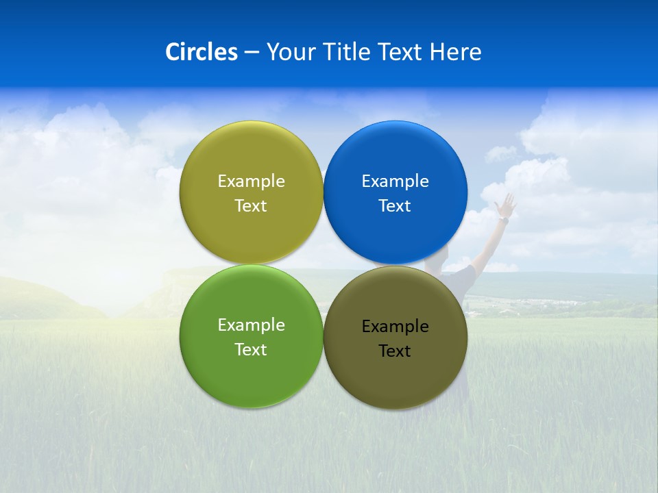 Orange Leisure Countryside PowerPoint Template