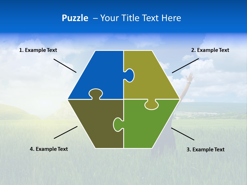 Orange Leisure Countryside PowerPoint Template