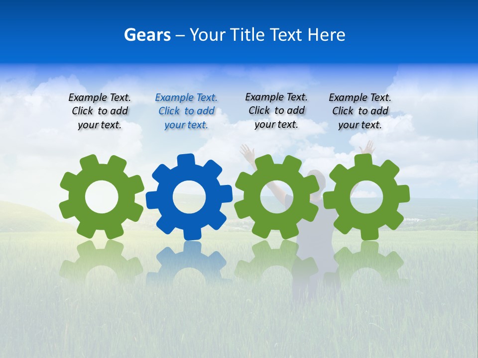 Orange Leisure Countryside PowerPoint Template