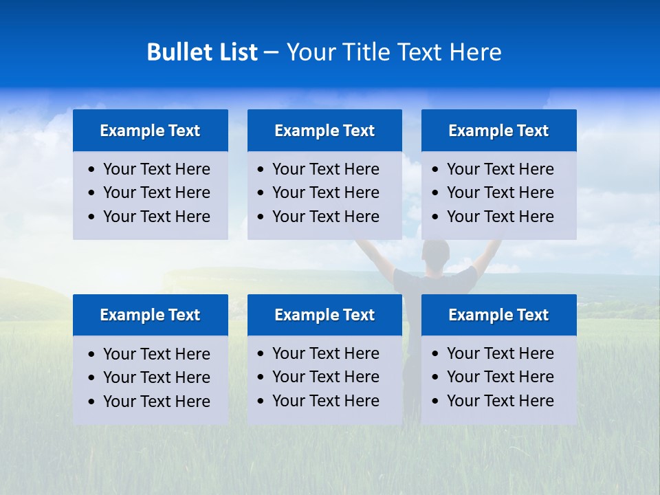 Orange Leisure Countryside PowerPoint Template