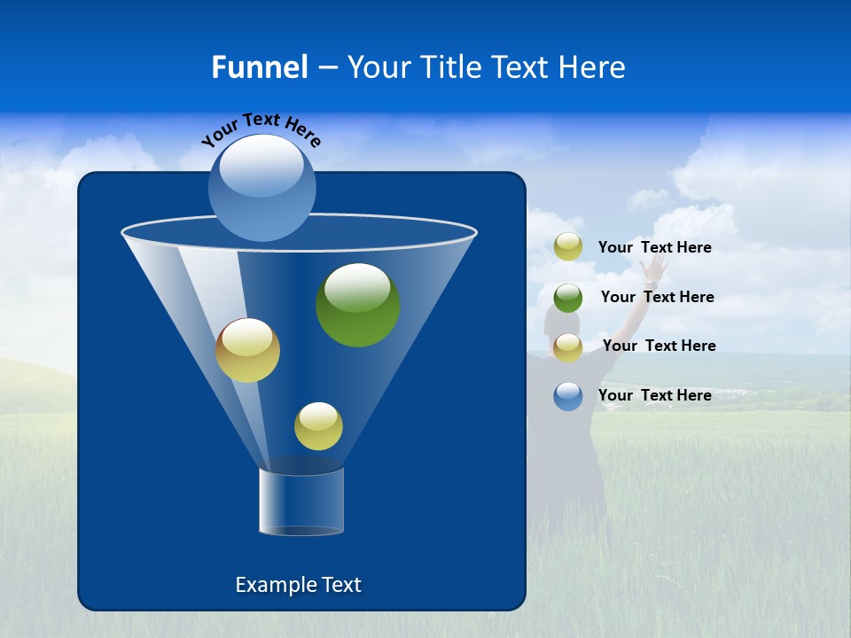 Orange Leisure Countryside PowerPoint Template