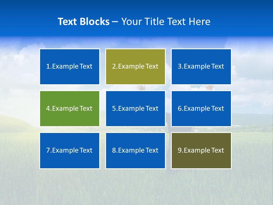 Orange Leisure Countryside PowerPoint Template