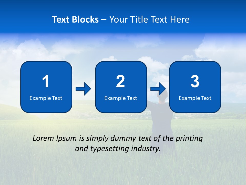 Orange Leisure Countryside PowerPoint Template
