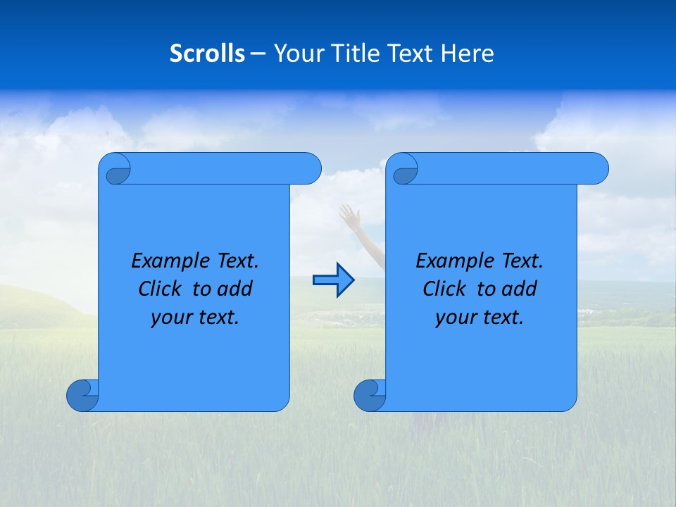 Orange Leisure Countryside PowerPoint Template