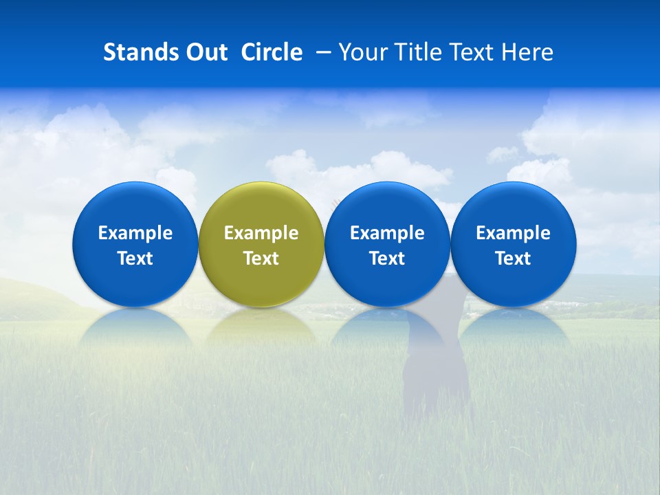 Orange Leisure Countryside PowerPoint Template