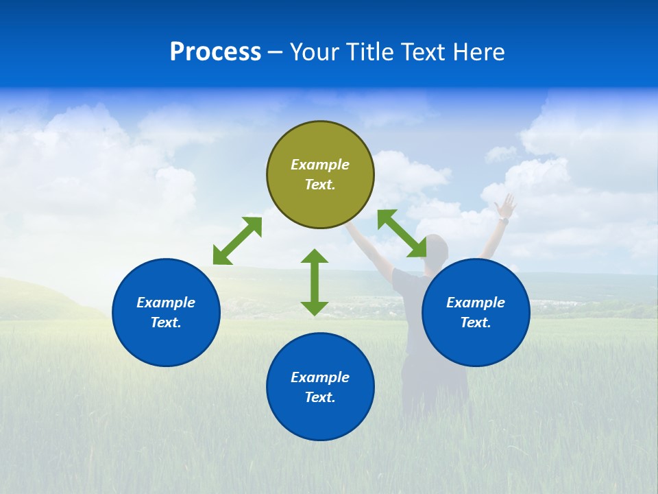 Orange Leisure Countryside PowerPoint Template
