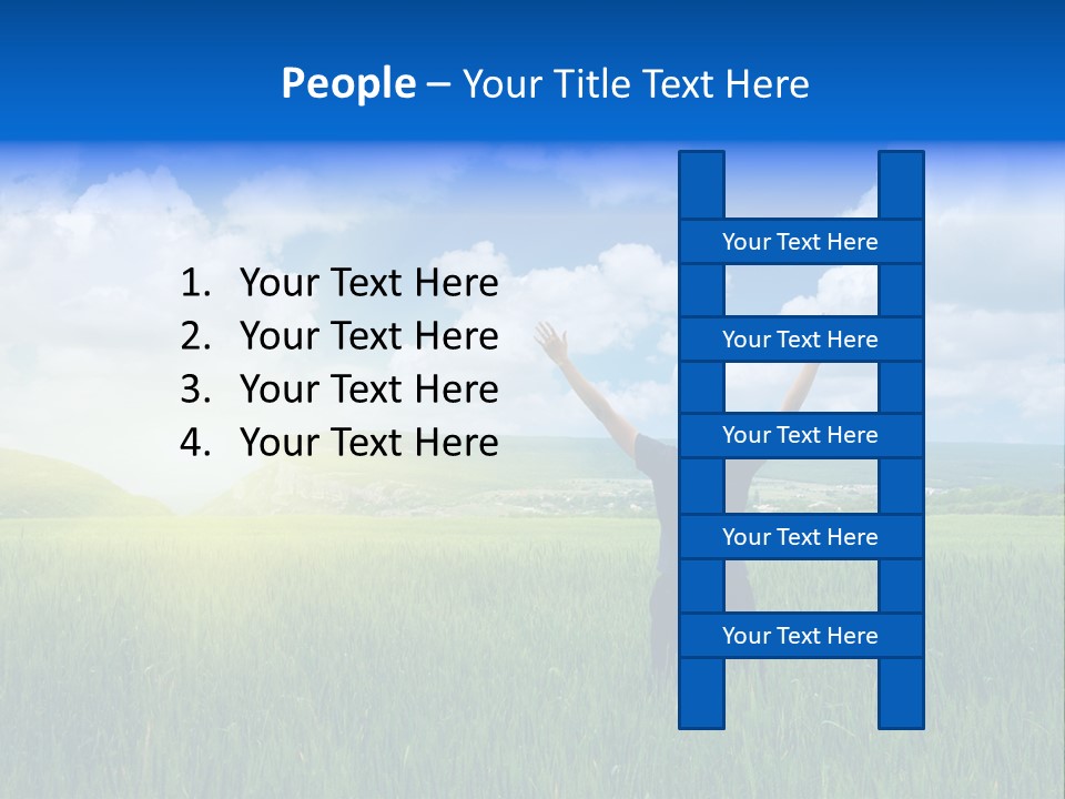 Orange Leisure Countryside PowerPoint Template