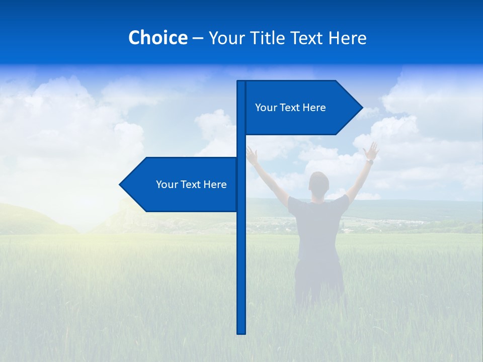 Orange Leisure Countryside PowerPoint Template