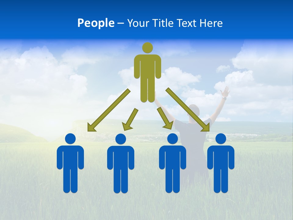 Orange Leisure Countryside PowerPoint Template