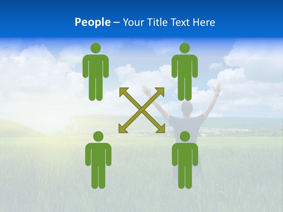 Orange Leisure Countryside PowerPoint Template