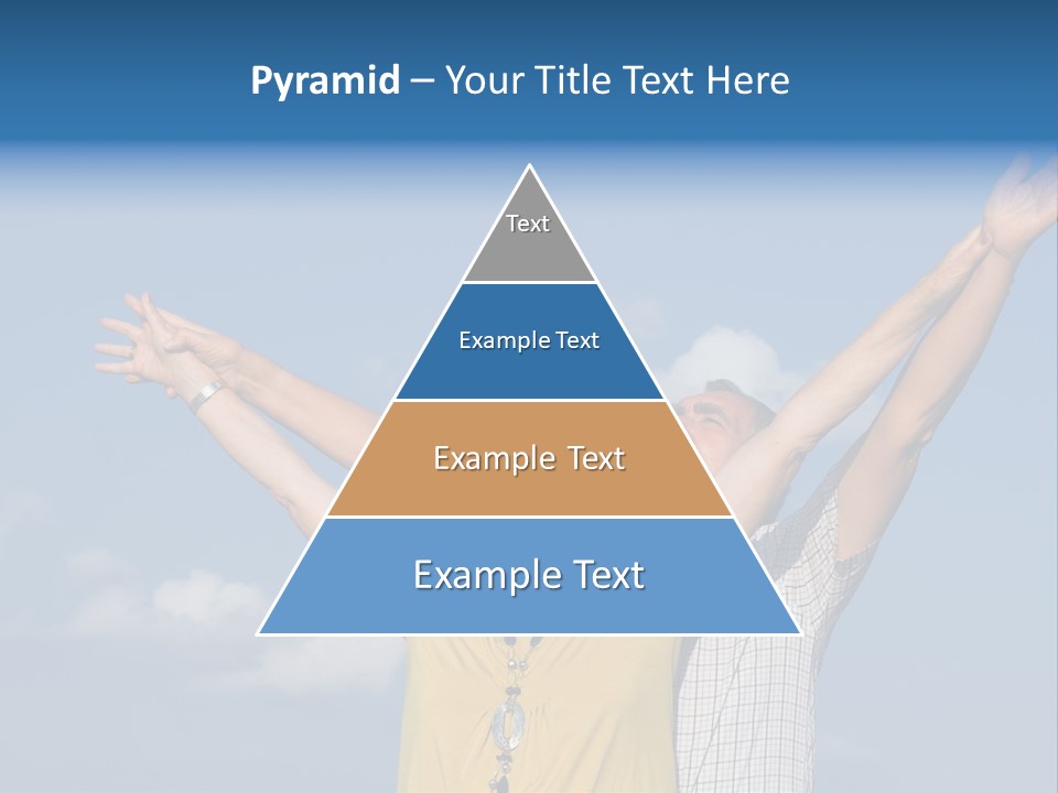 Woman Praise Winners PowerPoint Template