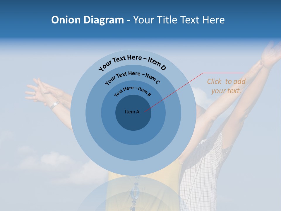 Woman Praise Winners PowerPoint Template