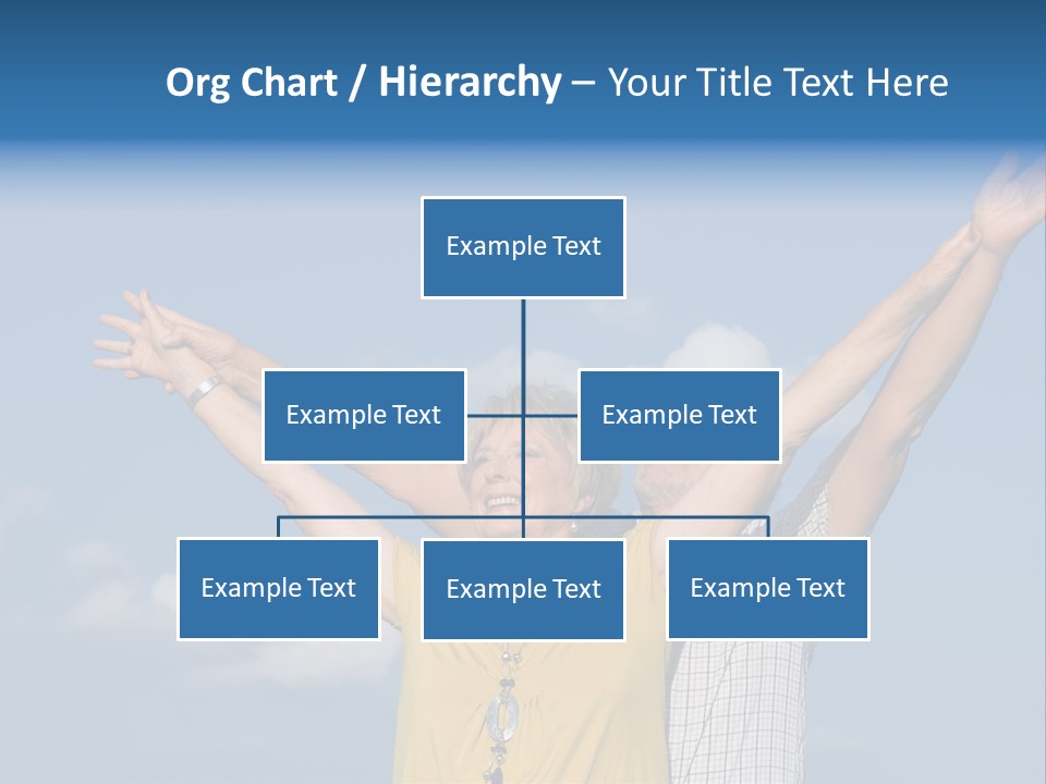 Woman Praise Winners PowerPoint Template