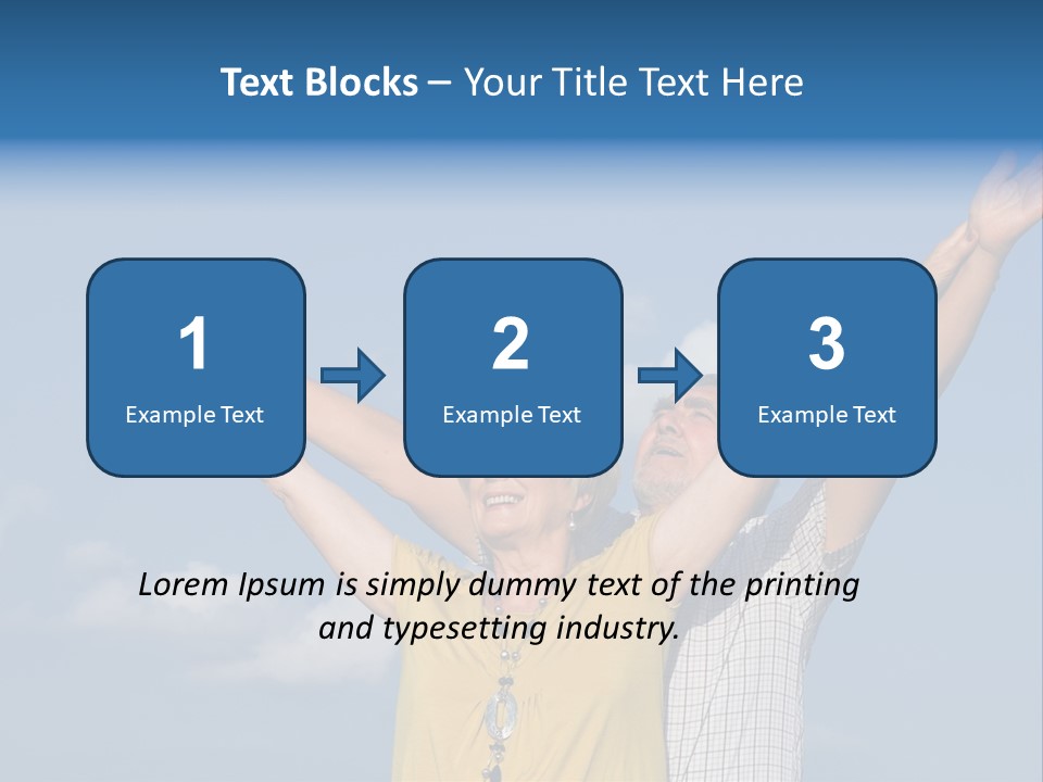 Woman Praise Winners PowerPoint Template