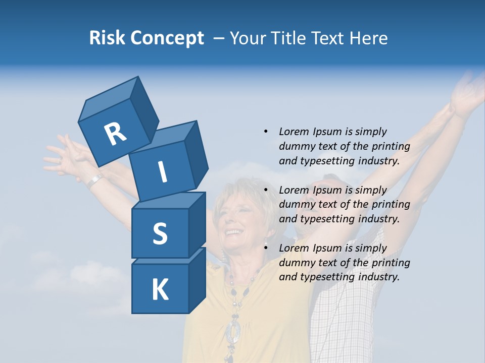 Woman Praise Winners PowerPoint Template