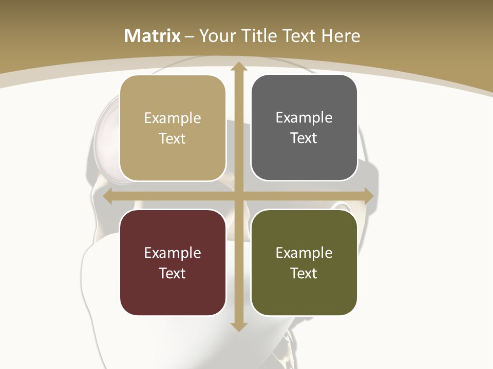 Job Neck Skull PowerPoint Template
