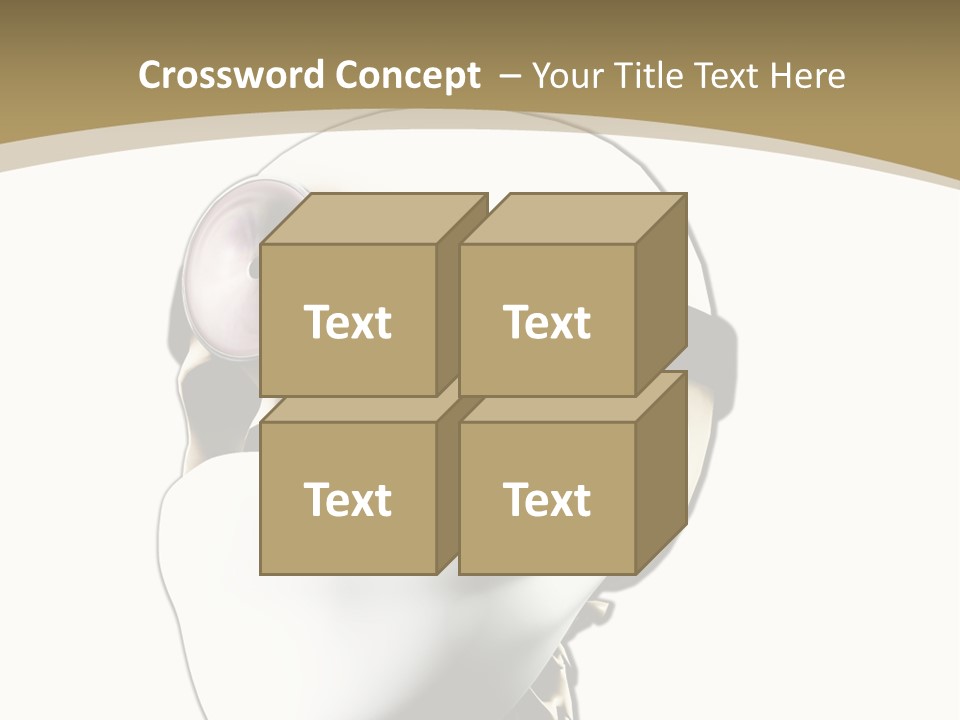 Job Neck Skull PowerPoint Template