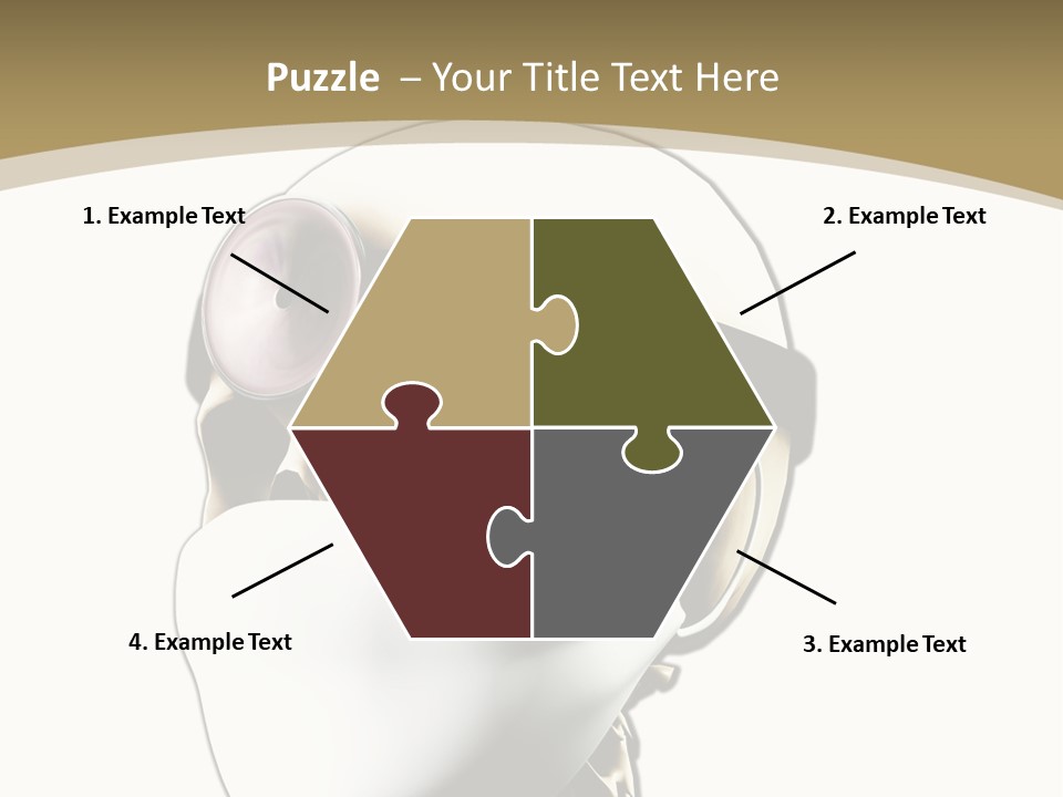 Job Neck Skull PowerPoint Template