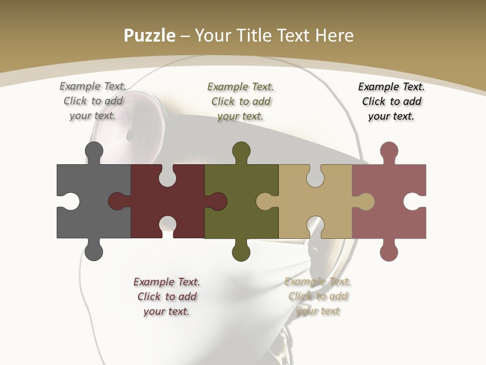 Job Neck Skull PowerPoint Template