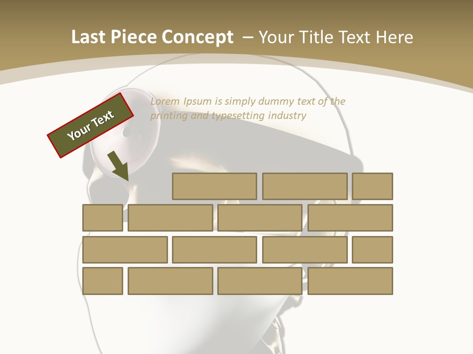 Job Neck Skull PowerPoint Template